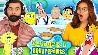 We Watched SPONGEBOB SEASON 4 EPISODE 17 AND 18 For the FIRST TIME!! BEST FRENEMIES & RULE OF DUMB