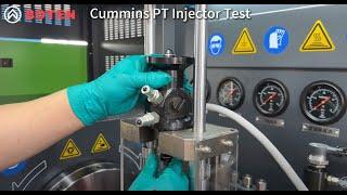 PT Injector Test on BOTEN Multi-Functional Test Bench CR918S