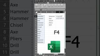 Counting Items in Excel!