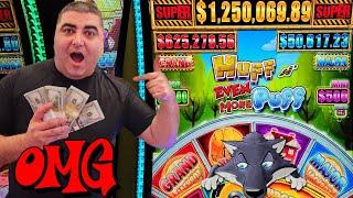 WINNING UNEXPECTED MASSIVE PROGRESSIVE JACKPOT - MILLION DOLLARS SLOT