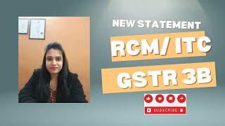 RCM under GST carefully needs to be disclosed in GSTR 3B. Carefully file GSTR 3B, no rectification