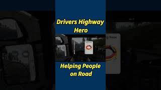 Drivers Highway Hero Helping People on Road #viralvideo #gaming #shorts