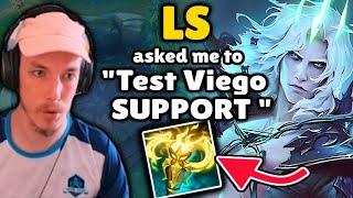 LS asked me to test VIEGO SUPPORT | Viego Support Gameplay Guide Runes + Build League of Legends