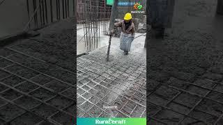 Building the Foundation: Hard Work and Precision #constructionworker #concrete #skilledlabor