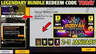 FREE FIRE REDEEM CODE TODAY 2 JANUARY REDEEM CODE FREE FIRE | FF REDEEM CODE TODAY 2 JANUARY FF