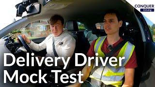 Can a Supermarket Delivery Driver Pass a British Mock Driving Test?