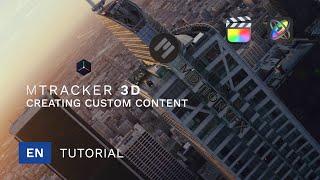 mTracker 3D Tutorial - Creating custom content compatible with mTracker 3D - MotionVFX
