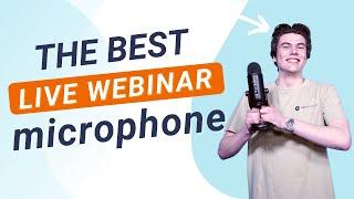 The Best Microphone for Hosting Webinars? Blue Yeti Microphone! | WebinarGeek