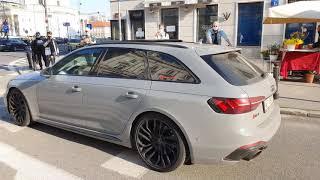 Audi RS4 Avant B9 2020 Sound In Warsaw