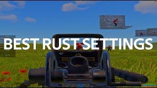 BEST RUST SETTINGS | +FPS COMMANDS | BASS BOOST