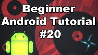 Learn Android Tutorial 1.20- Using ListView to open Activities