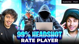 99% Headshot Rate Player  Using Aimbot ? To Join Nonstop Gaming Guild | Garena Free Fire