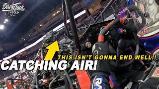 Leading Laps And Catching Some Serious Air That Didn't End Well! 2025 Indoor Racing Kickoff!