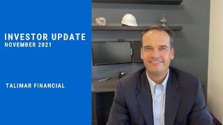 TaliMar Financial | November 2021 Investor Update