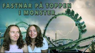 GRÖNA LUND VLOGG  | Vi fastnar i MONSTER!