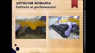 Utilaje agricole produse in Romania - Grapa cu discuri rapida produsa de Artecom Romania