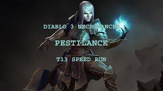Diablo 3 Season 12 Necromancer Pesti-Lance T13 Speed Run
