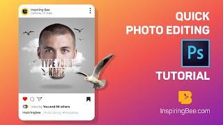 How to Design Portrait Photo Effects | Photo Editing 2019 | Photoshop Manipulation Tutorial