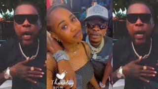 See how beautiful lady's welcome Shatta Wale On UK London many people love Shatta Wale