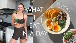 What I Eat In a Day | High Protein to Build Lean Muscle | Easy Home Recipes