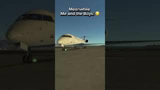 Me & The Boys #shorts #infiniteflight #747 #edit #fyp #butterlanding