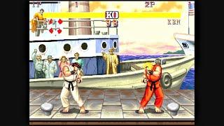 Ryu vs Ken (Hardest AI) - Street Fighter II: Champion Edition