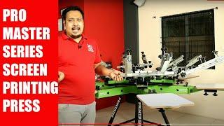 Pro-Master Series | Best Screen Printing Machine