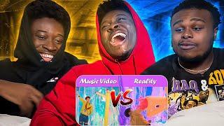 BTS MV VS REALITY REACTION!