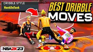 BEST DRIBBLE MOVES IN NBA 2K23 SEASON 2 FOR ALL BUILDS - FASTEST DRIBBLE MOVES & COMBOS NBA 2K23