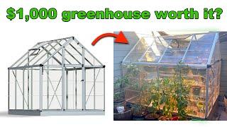 Greenhouse Review after 1 year of using the Palram Canopia Greenhouse