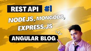 MEAN Stack Project Tutorial From Scratch | Angular Blog Application from scratch using MEAN Stack