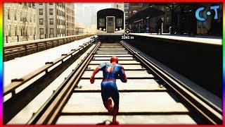 Marvel's Spider-Man vs Train PS4