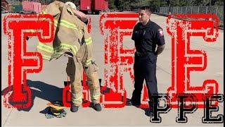 How to Don PPE 60 Seconds Drill FIRE DEPARTMENT ACADEMY Turnouts