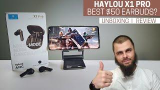The best earbuds under $50? Haylou X1 Pro Unboxing I Review I Gaming I Latency I Hybrid ANC 2022