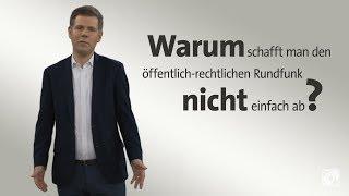 #kurzerklärt: Öffentlich-rechtlichen Rundfunk abschaffen?