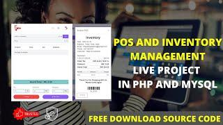 Complete Inventory and POS system in PHP and MySqL||Free Source Code