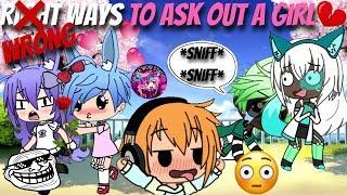 Asking Girls Out In GACHA LIFE Gone Wrong!