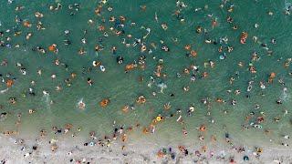 Bãi tắm Hòn Gai | Hon Gai beach 6/2024 - Drone Video 4K