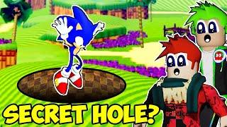 There Is A SECRET HOLE In Sonic Speed Simulator!