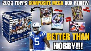 BEST RETAIL PRODUCT OF THE YEAR!!! PRODUCT REVIEW: 2023 Topps Composite Football Mega Box