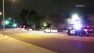 Street Racing Truck Tries Fleeing from CHP | City of Industry