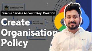 Create Your First Organization Policy: Disable Service Account Key in Google Cloud