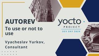 YPDD 2024.09 - 6 - Vyacheslav Yurkov: AUTOREV, to use or not to use