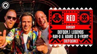 Defqon.1 Legends: Ran-D & Adaro & B-Front I Defqon.1 Weekend Festival 2023 I Sunday I RED