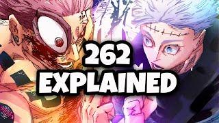 Sukuna Breaks Gojo's INFINITY  Jujutsu Kaisen Chapter 262 Explained In Hindi