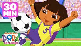Dora’s Daring Sports Rescues ️️ 60 minutes | Dora the Explorer | Dora & Friends