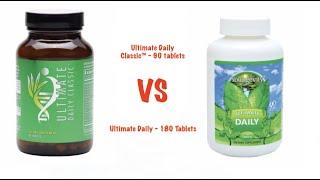 Youngevity's Daily Classic Tablets VS Ultimate Daily Tablets