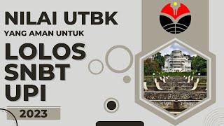 Passing Grade Nilai UTBK untuk Lolos SNBT UPI 2023