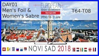 European Championships 2018 Novi Sad Day01 - Main Feed With Commentary