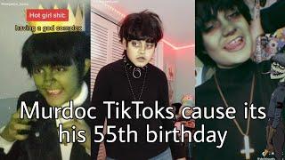 Murdoc TikToks cause its his 55th birthday